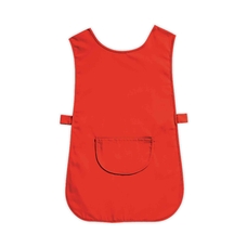 Red Classic Tabard With Pocket - Large