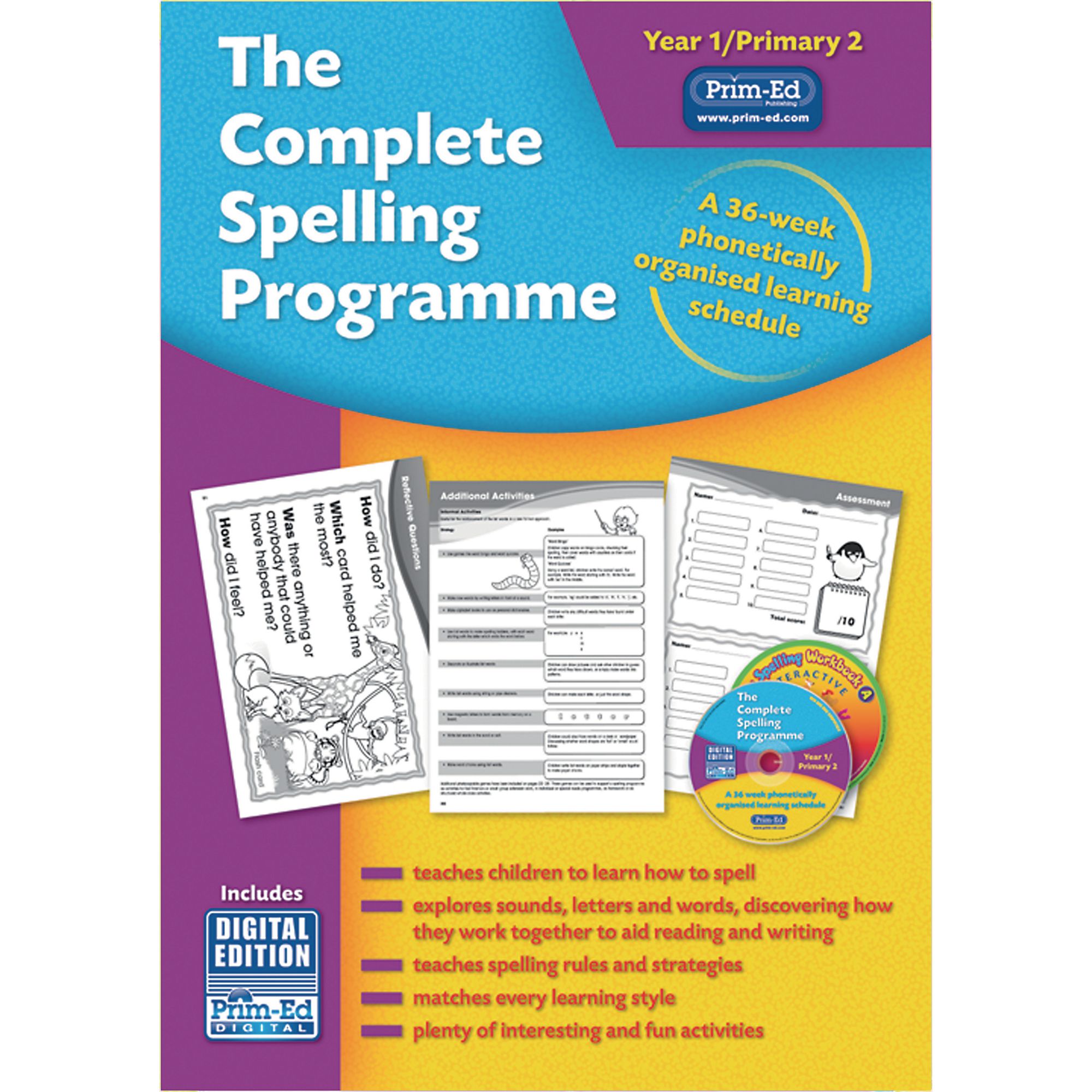 Complete Spelling Prgm Level A Age 5-6