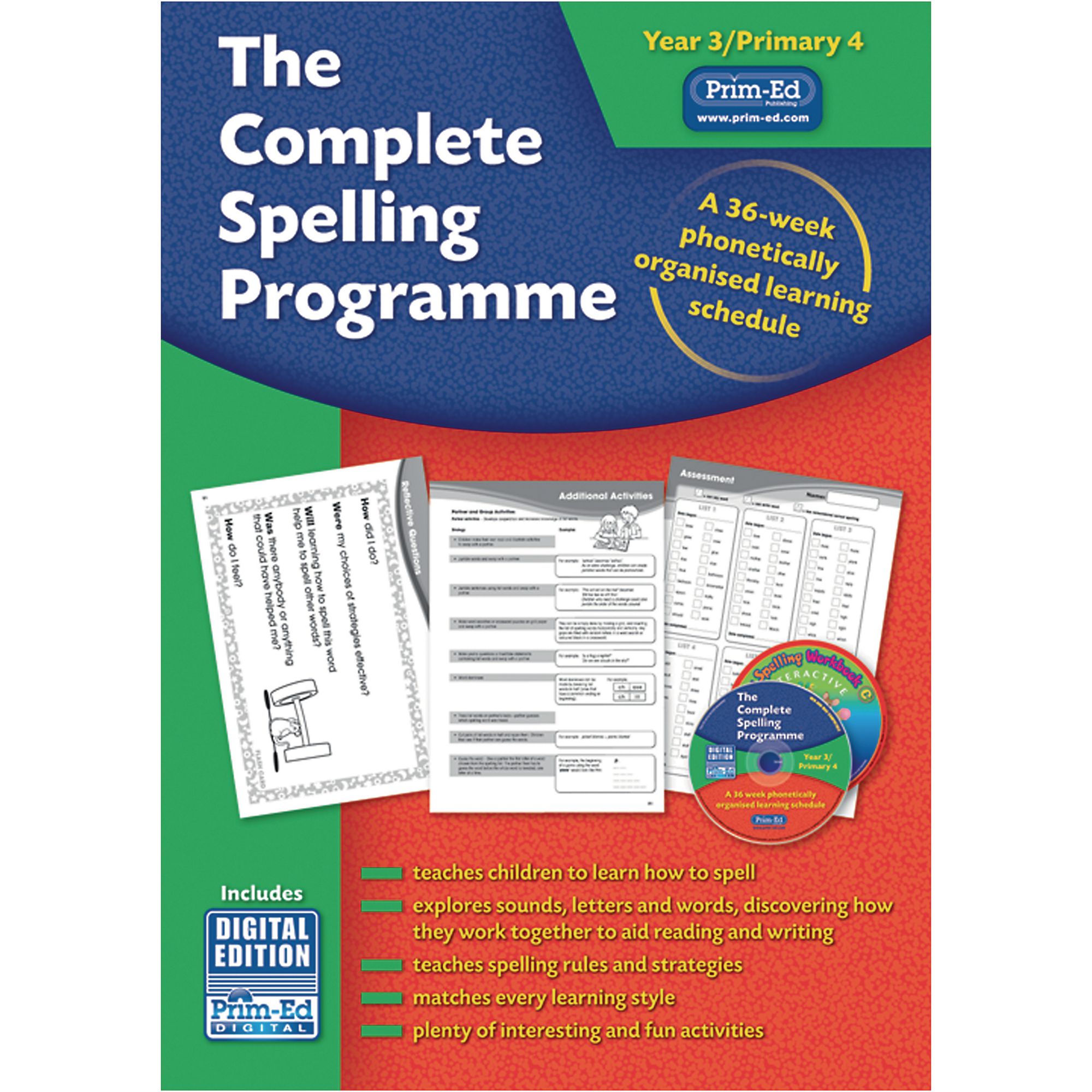 Complete Spelling Prgm Level C Age 7-8
