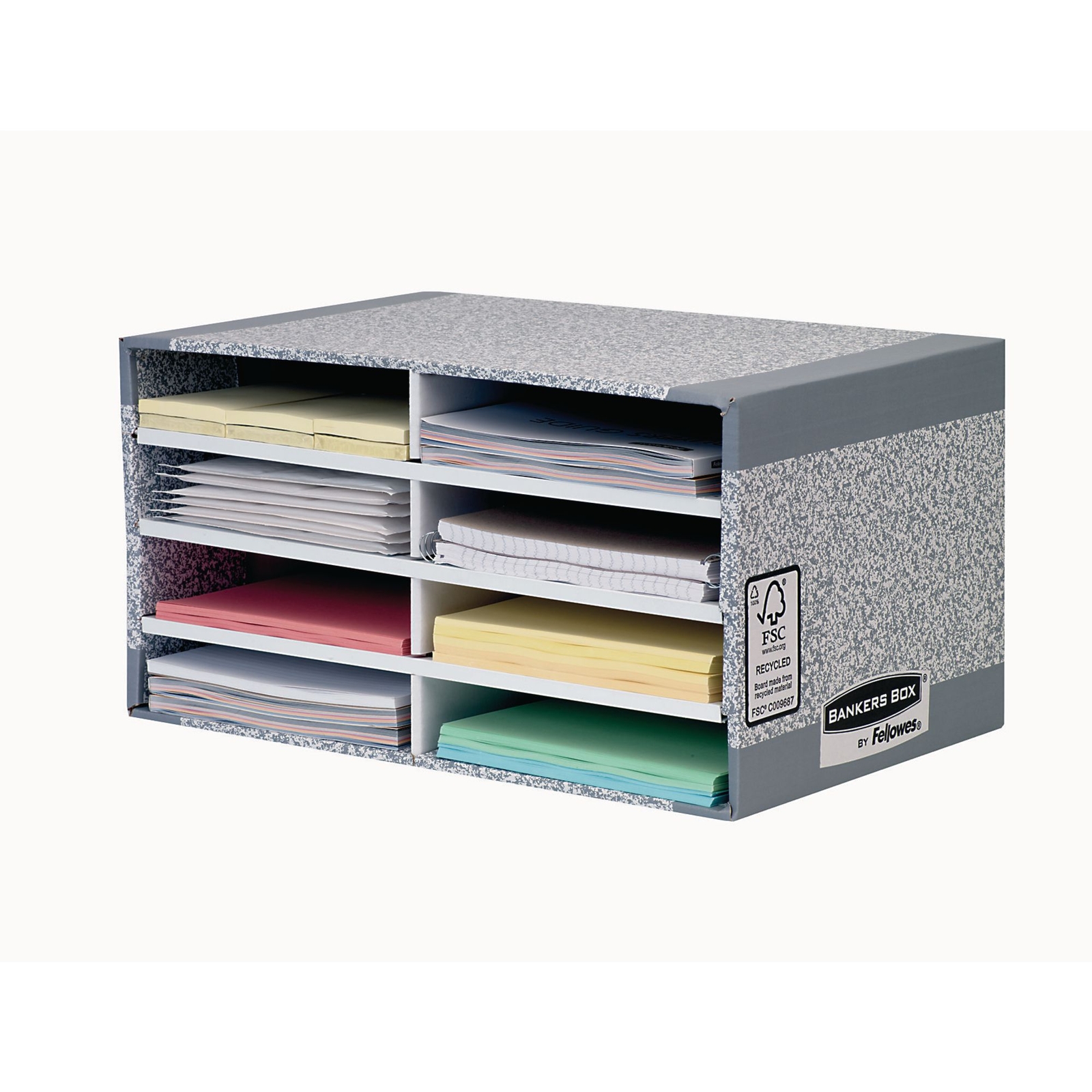 Desktop Sorter - Grey/White