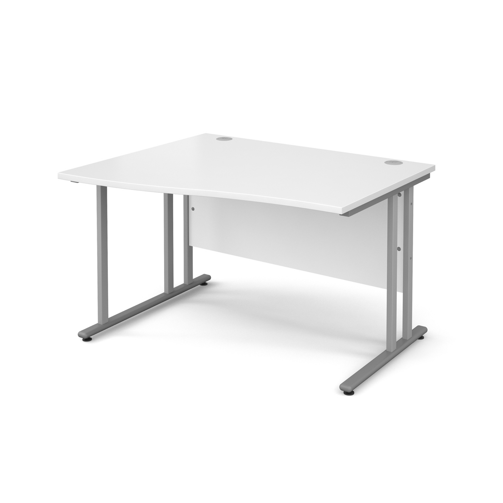 Cm Wave Desk W1200mm Left White