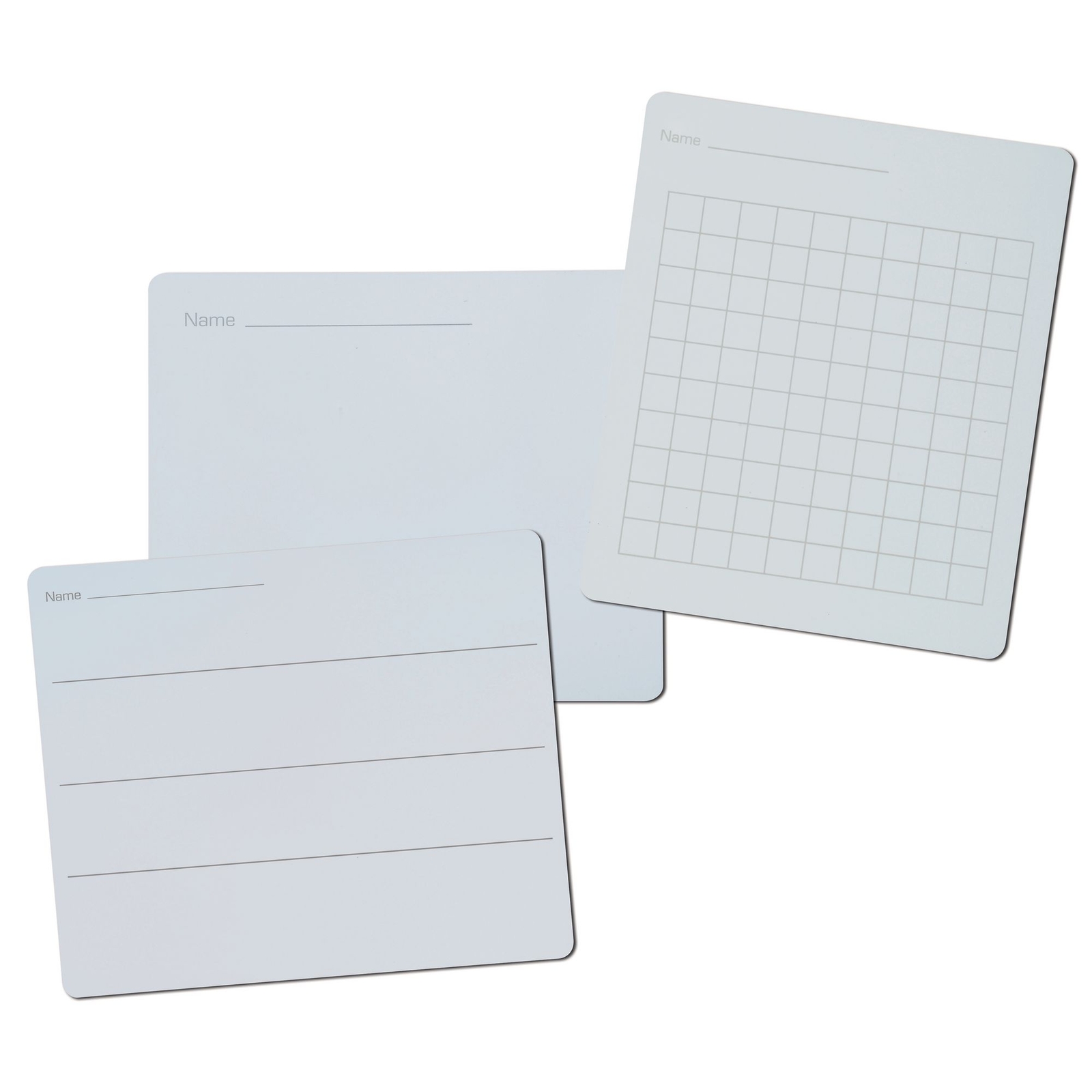 Classmates Lightweight Whiteboards - Non-magnetic - A4 Gridded - Pack 10
