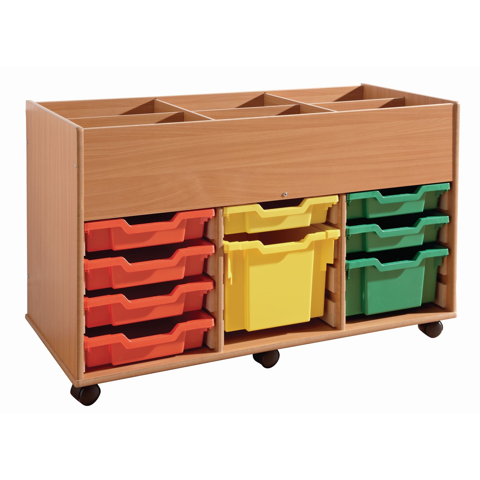 6 Bay Kinderbox and Tray Unit