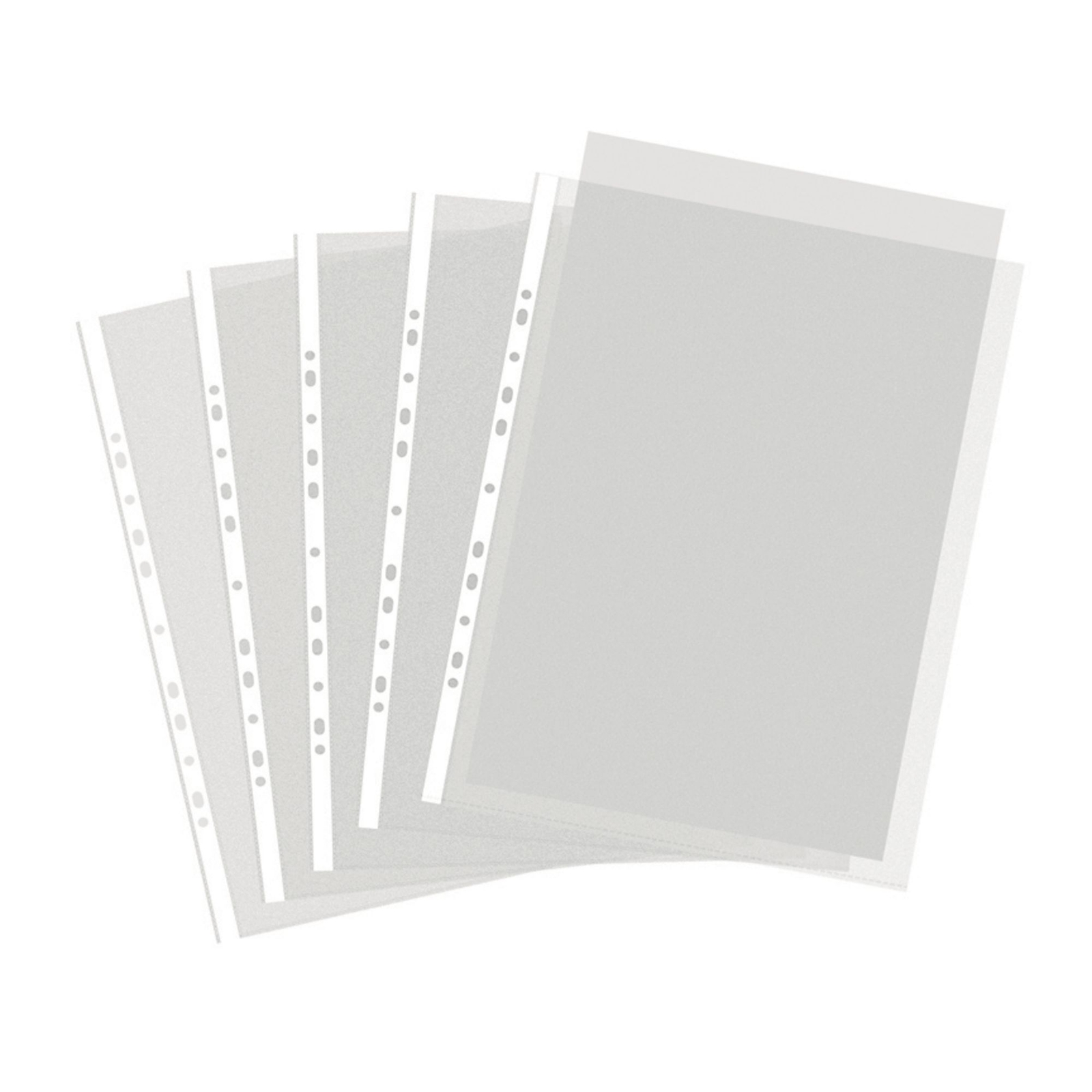 Heavy Duty Punched Pocket A3 Clear - Pack of 50