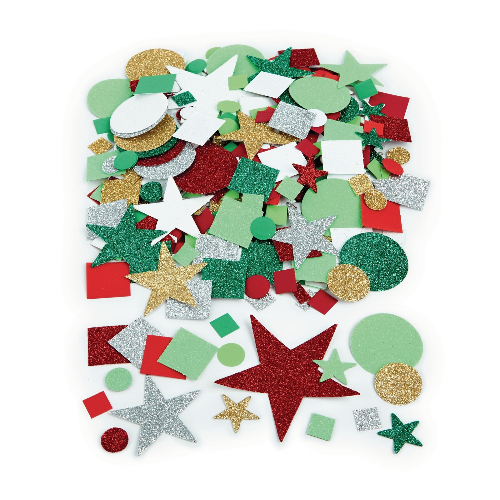 Festive Paper Shapes - Assorted - Pack of 3000