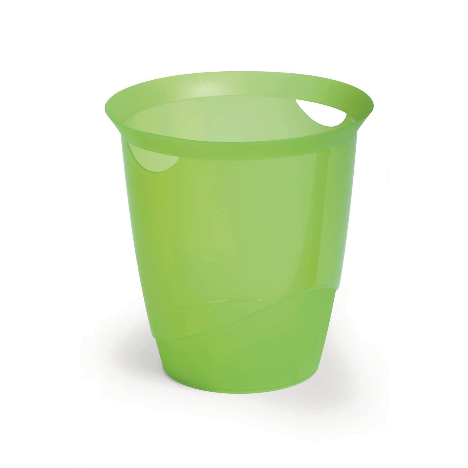 Translucent Waste Bin 16ltr Green