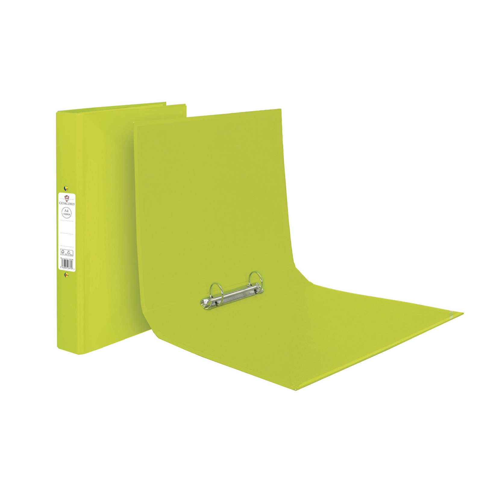 Concord A4 Ring Binder Green - Pack of 10
