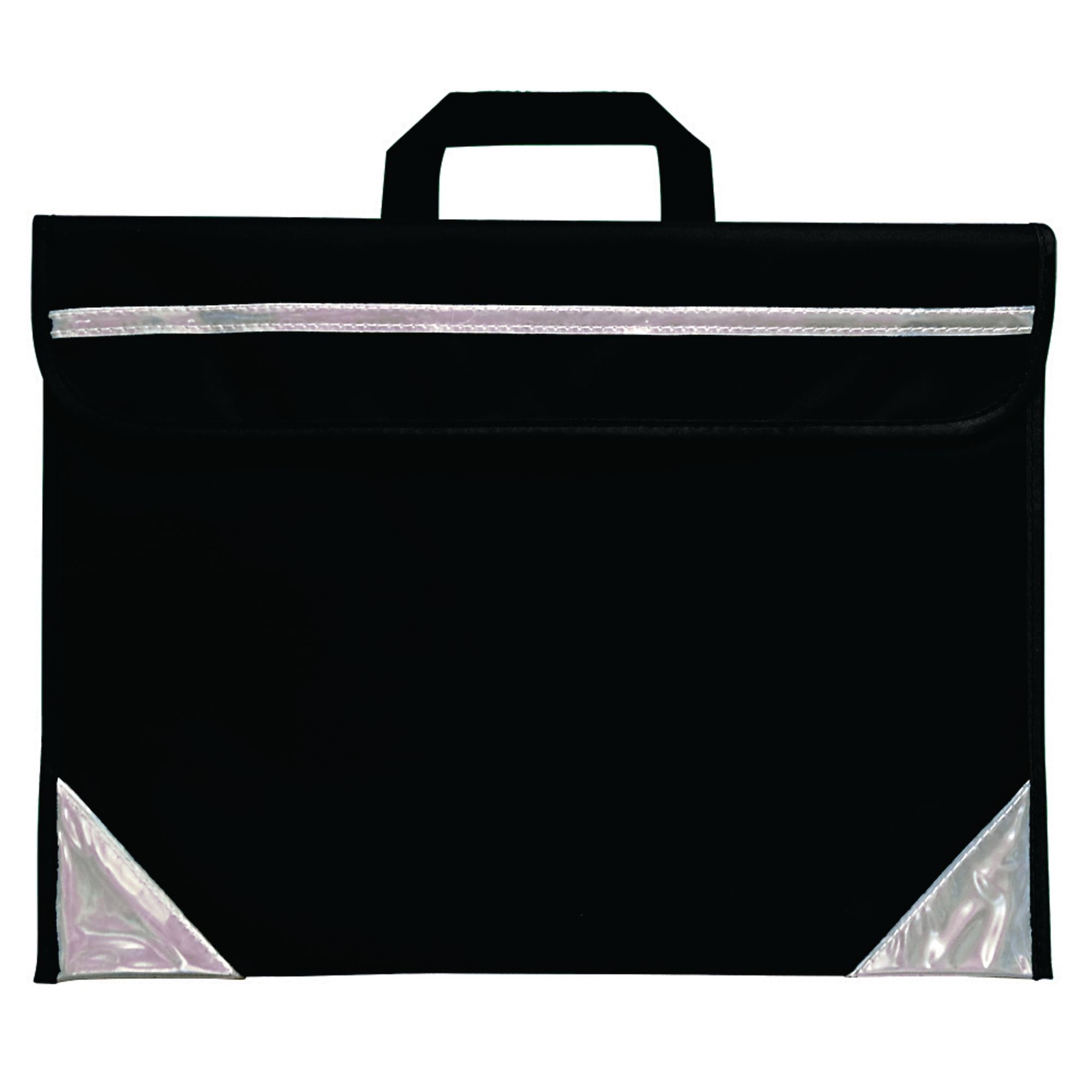Duo Unprinted Book Bag Black Gls Educational Supplies Duo Unprinted Book Bag Black Pack Of Twenty Five