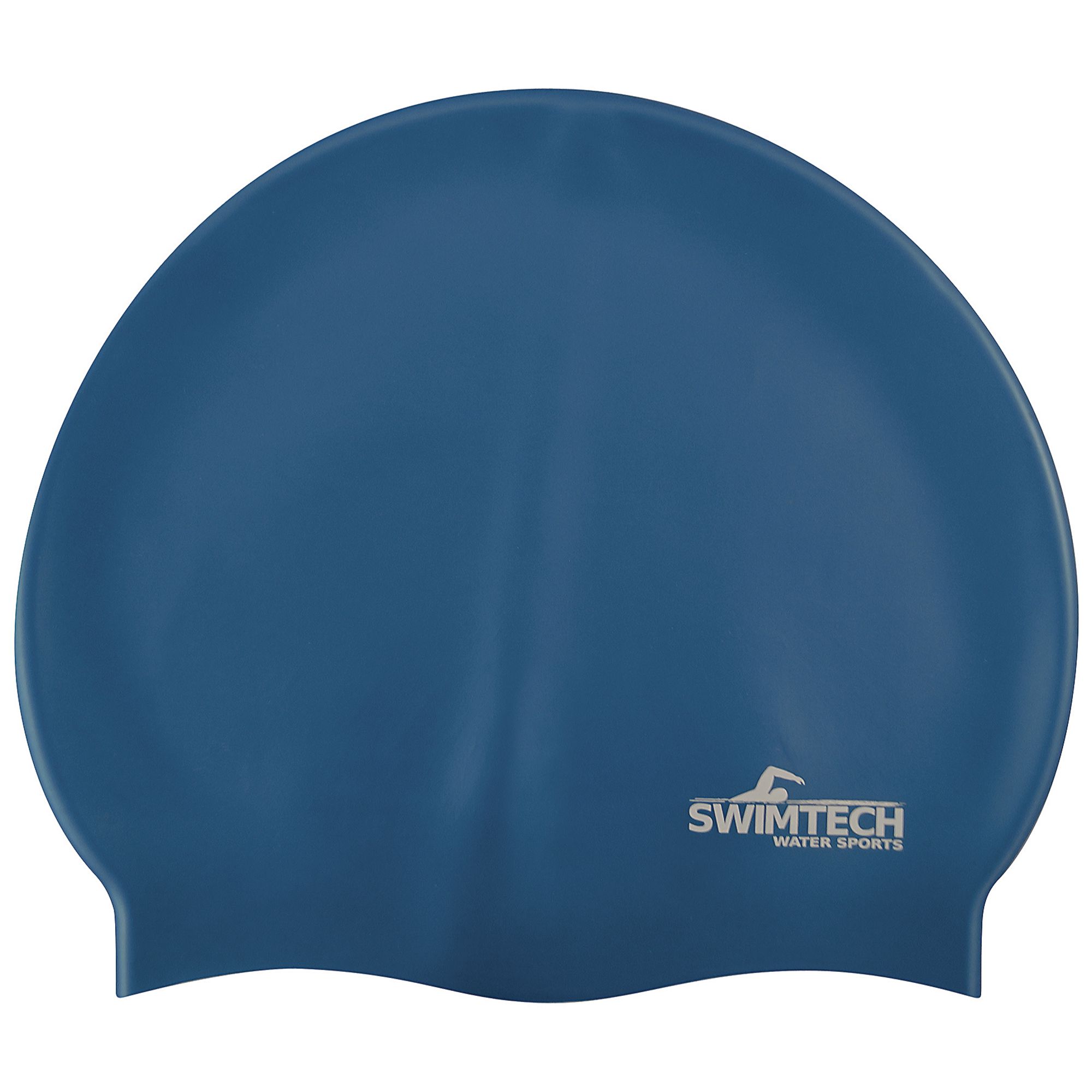 Silicone Swim Cap Blue Ea