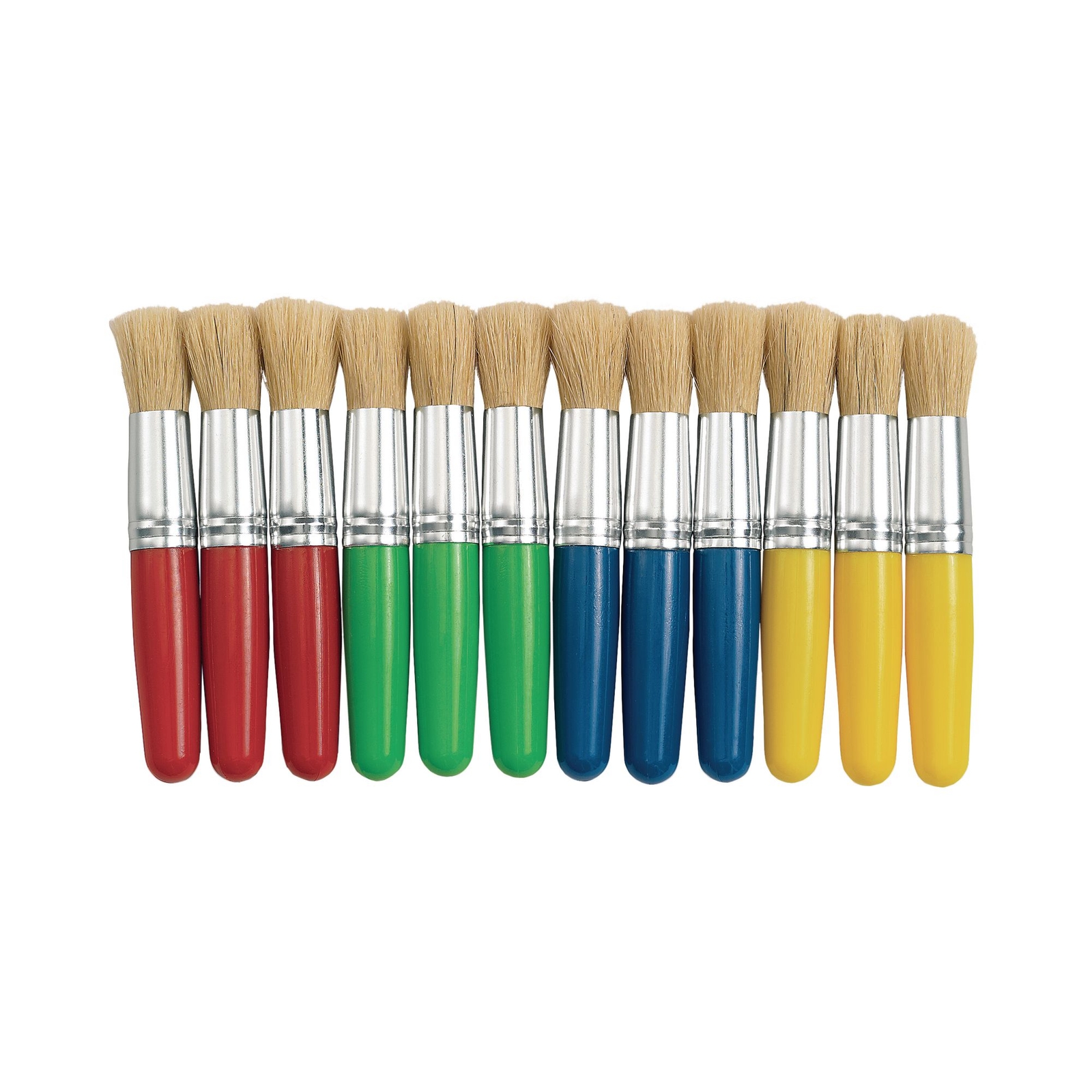 Stubby Chubby Paint Brushes - Pack of 12