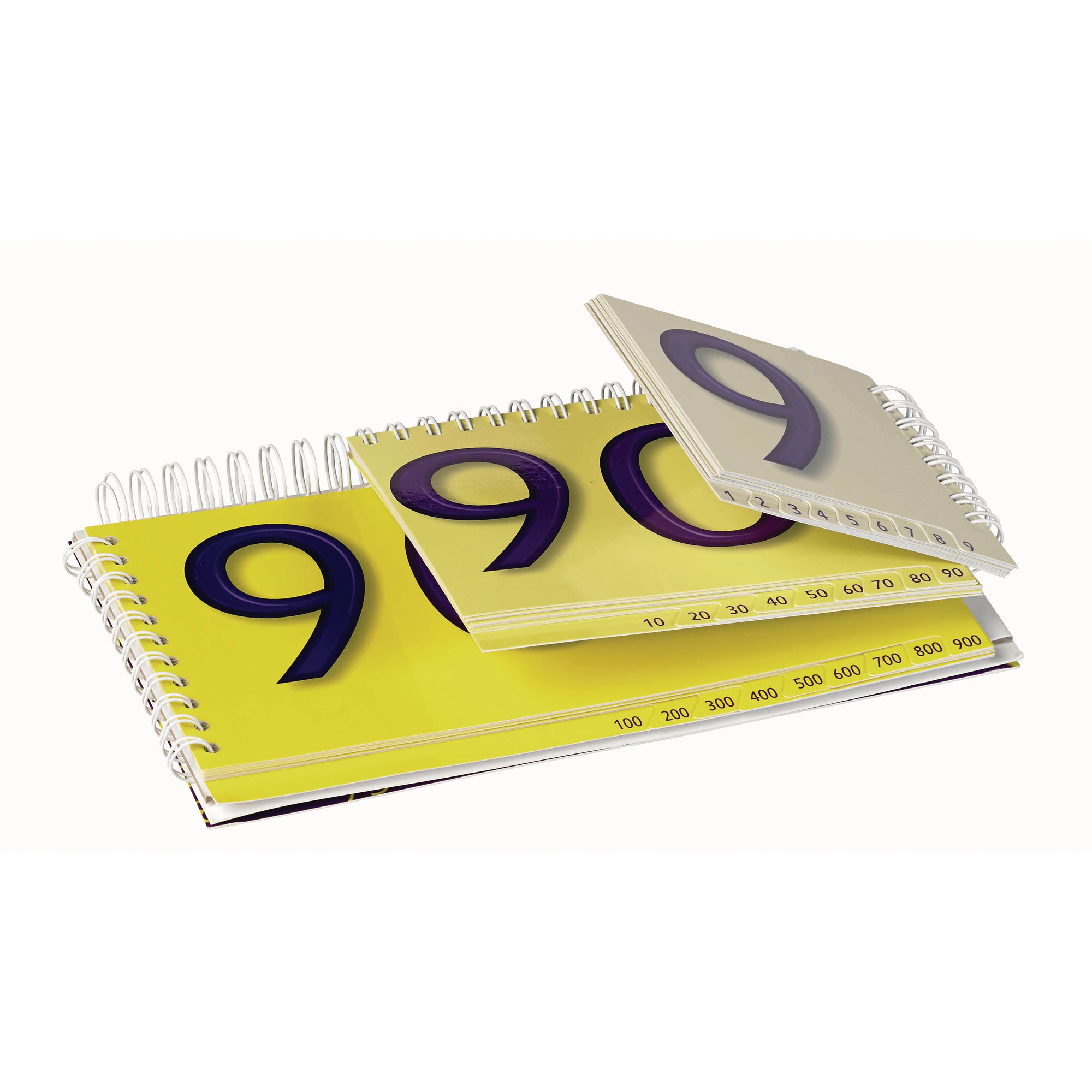 He Numbers Up Tabbed Place Value Flip Book Hope Education