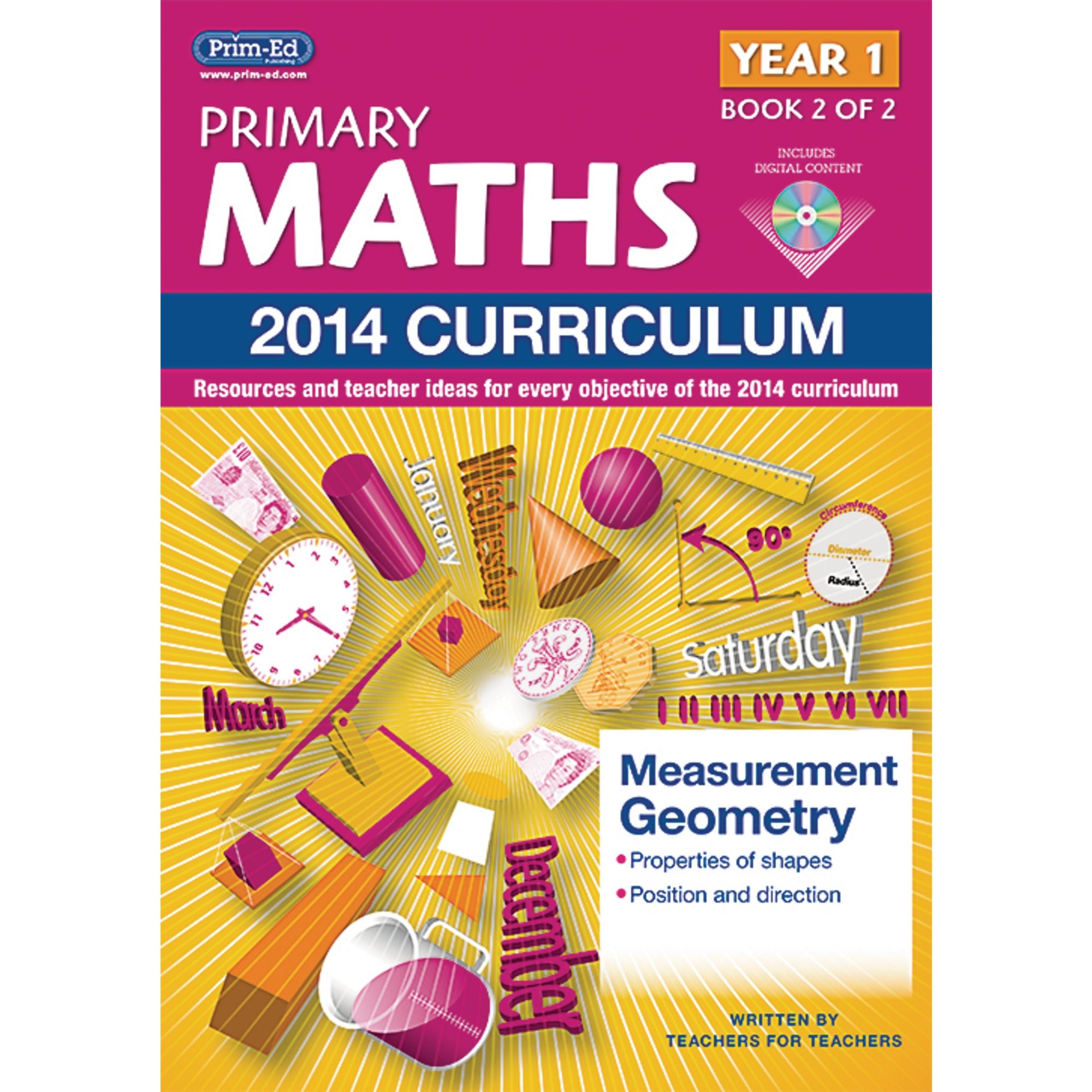 Primary Maths Books Yr 1 Book 2