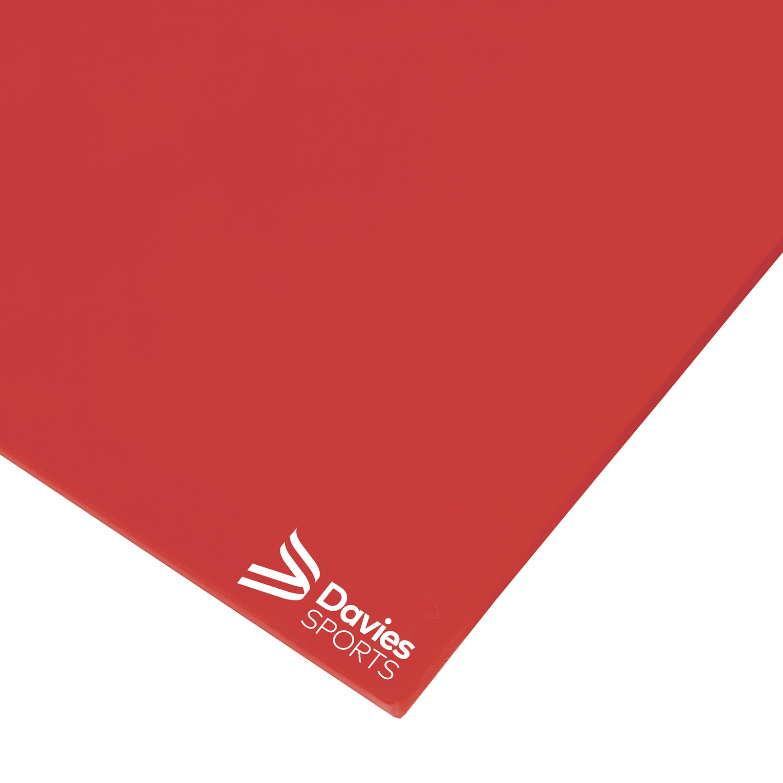 Davies Sports Lightweight Gym Mat Standard Red - 1.22m x 0.91m x 25mm