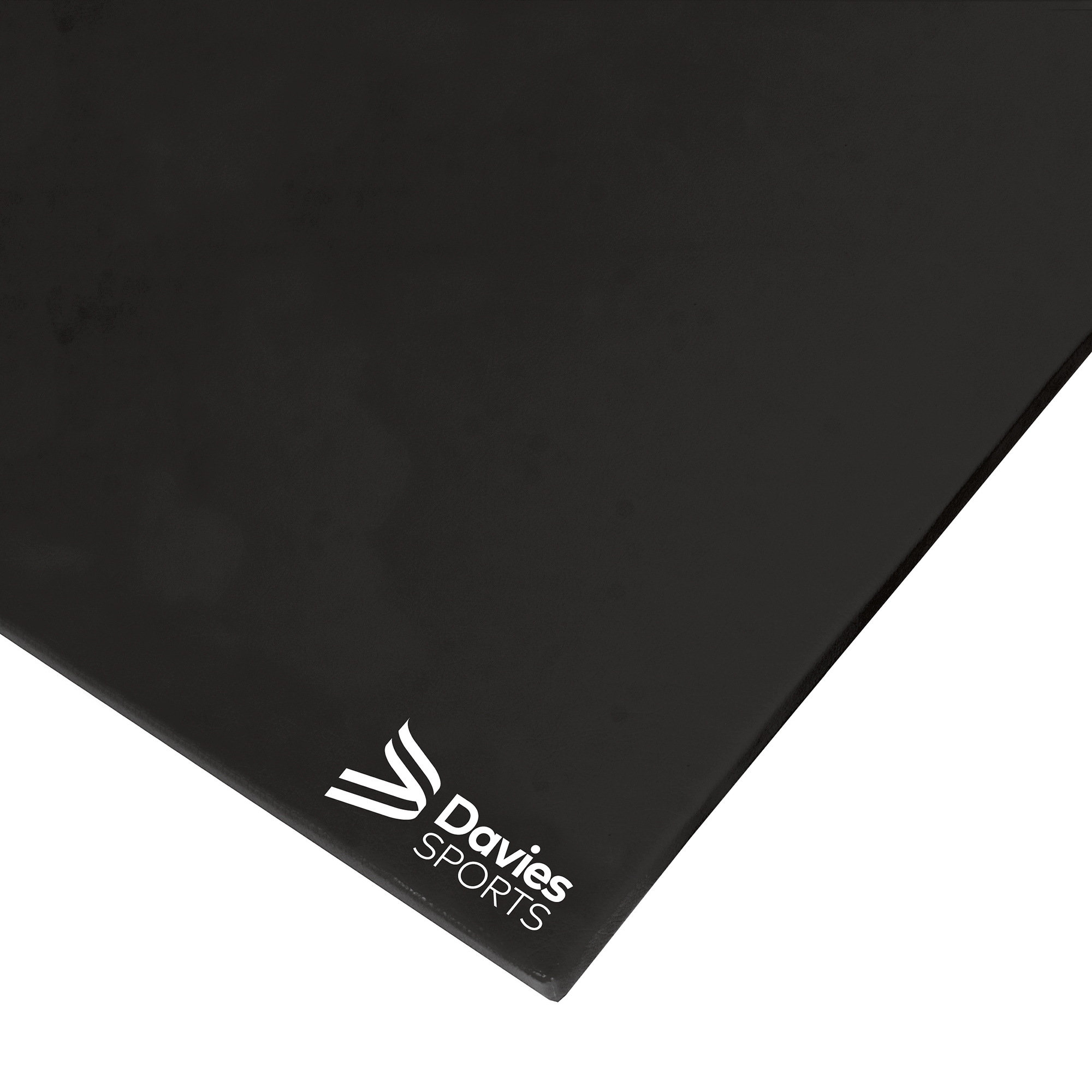 Davies Sports Medium Weight Gym Mat Standard Black Cellular Base - 1.22m x 0.91m x 25mm
