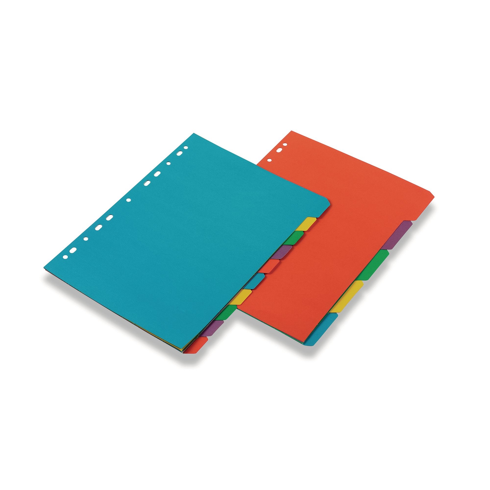 Classmates Punched Pocket A4 Clear Pack of 100 & Karnival A4 Index Dividers 10-part Europunched Pack of 5