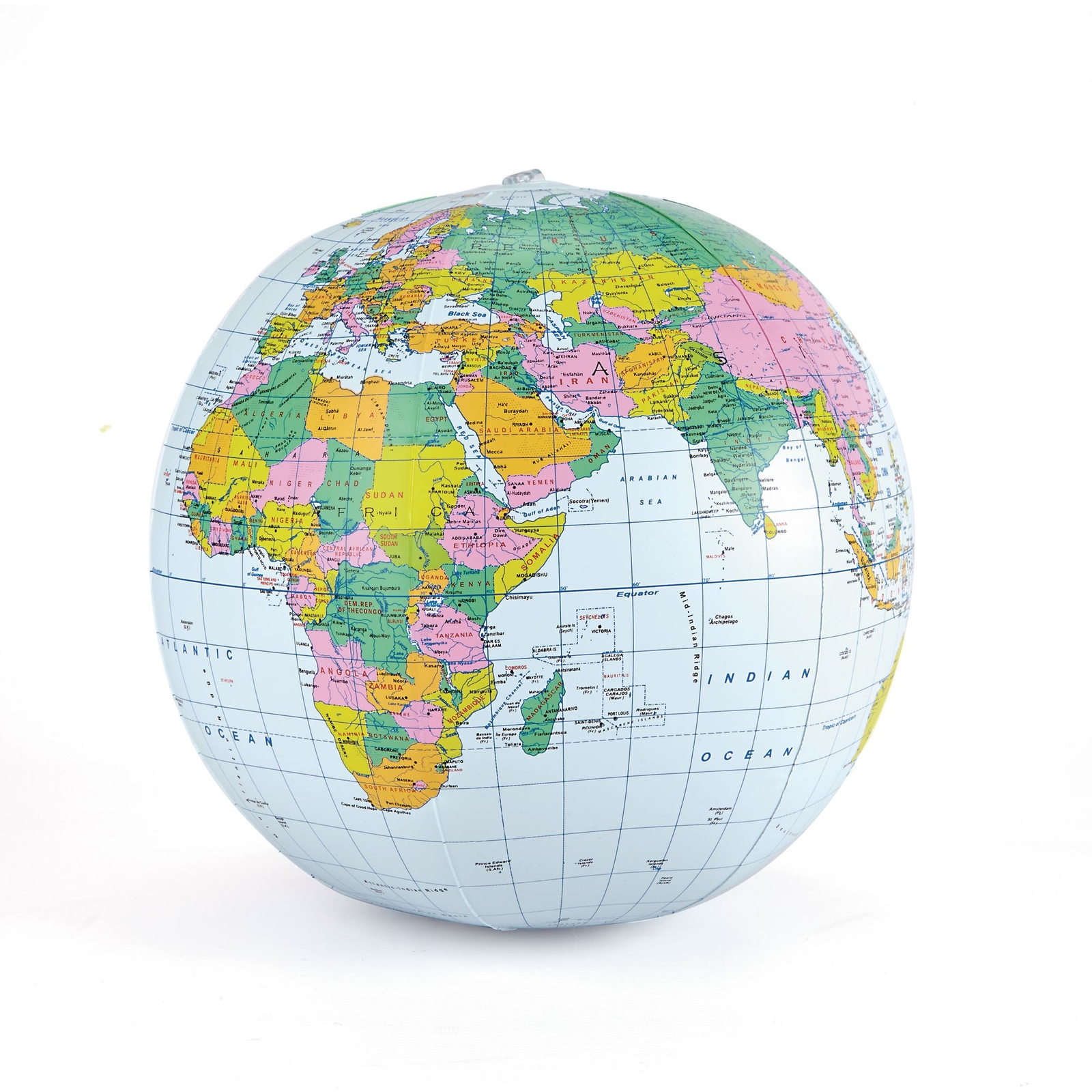 political inflatable globe hope