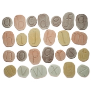 AGMT13883 Feels Write Letter Stones 26 Letter Stones LDA Resources