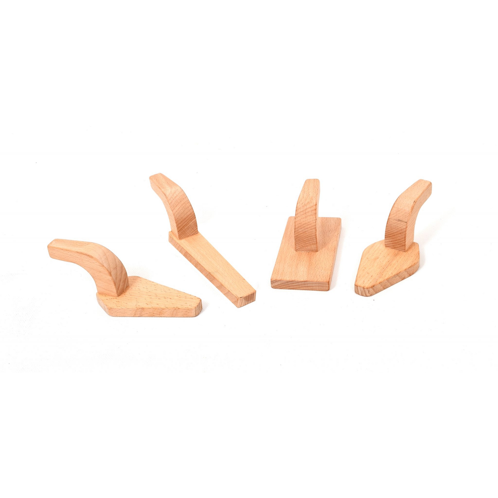 Wooden Construction Tools - Assorted - Pack of 4