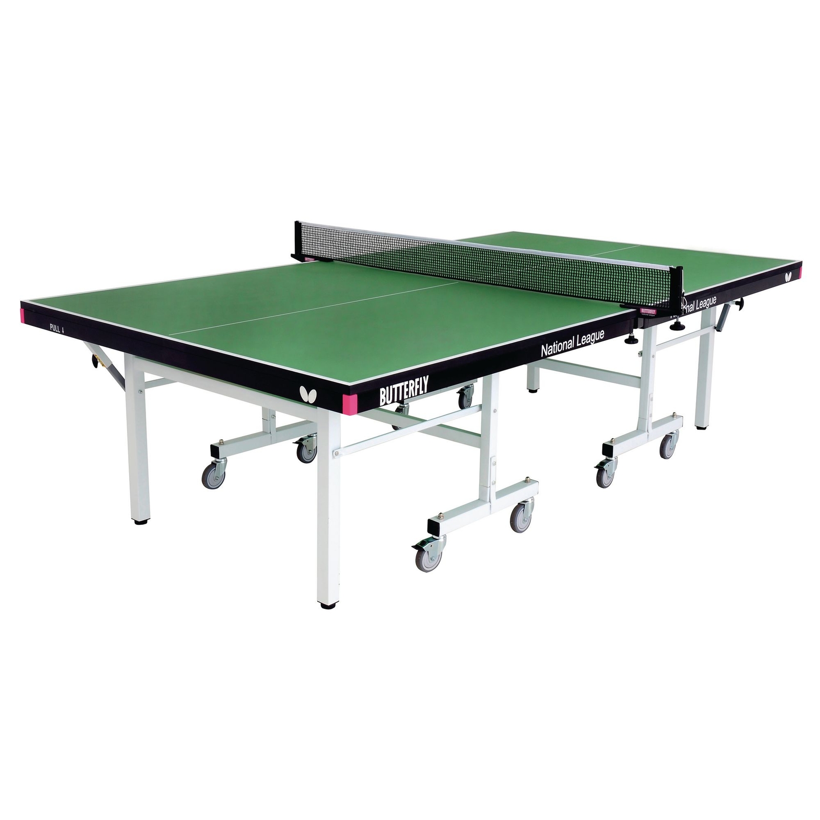 Butterfly National League Table Tennis Table - Green - 25mm - Each