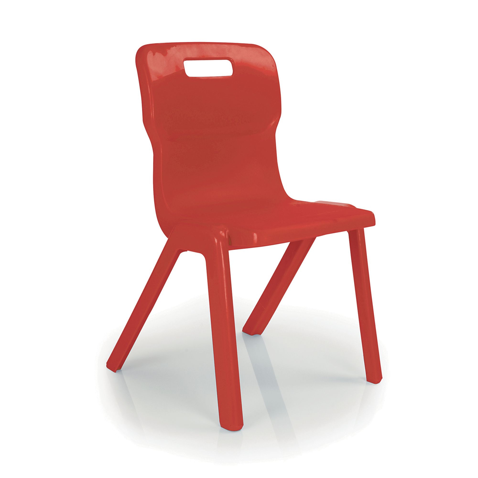 One Piece Titan Chair - Size 1 Ages 3-4 Red