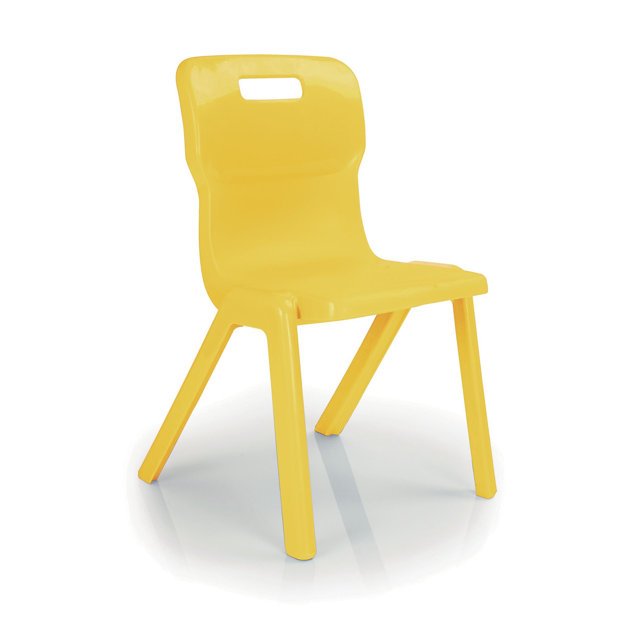 One Piece Titan Chair - Size 1 Ages 3-4 Yellow