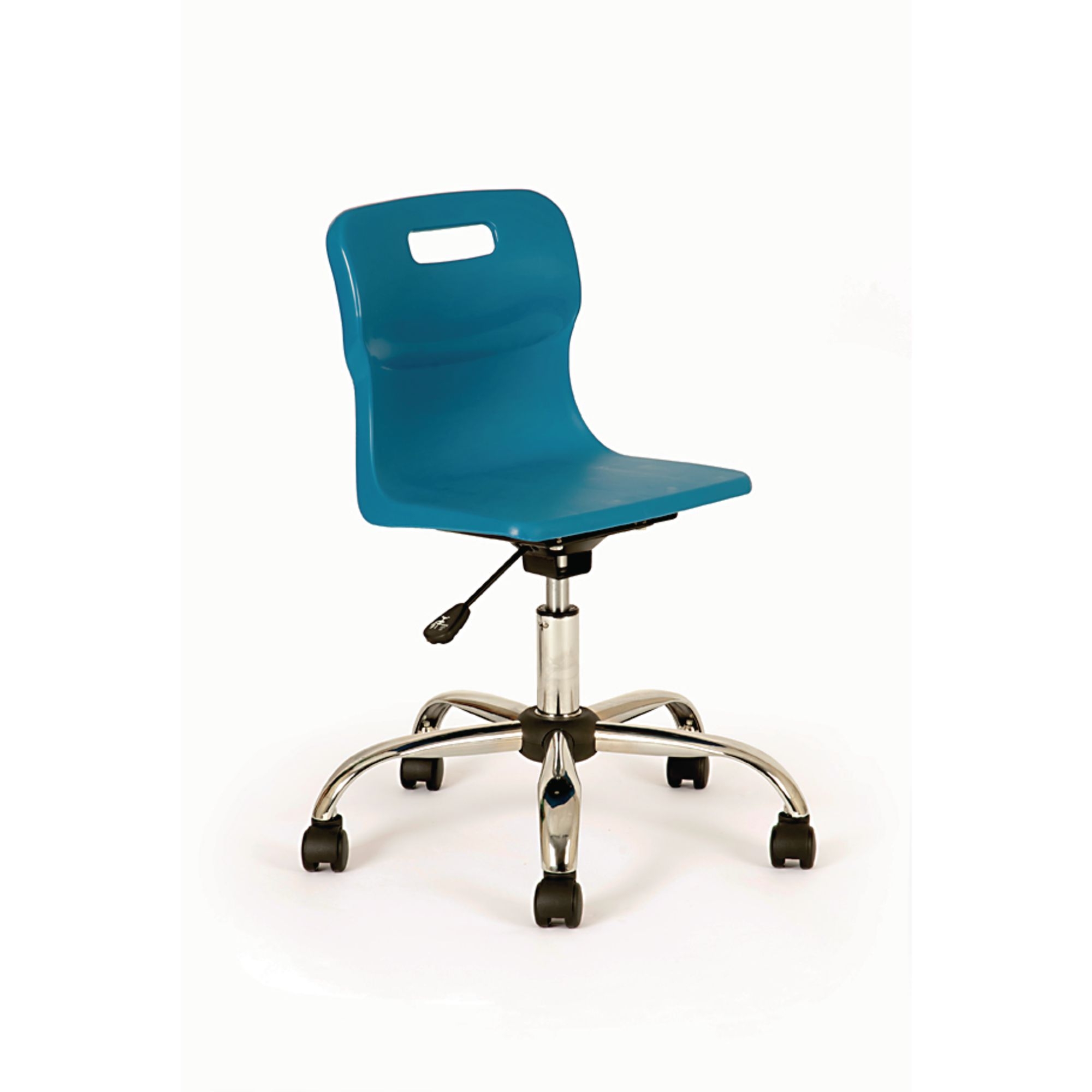 Titan Swivel Chairs - Junior - Castors Blue