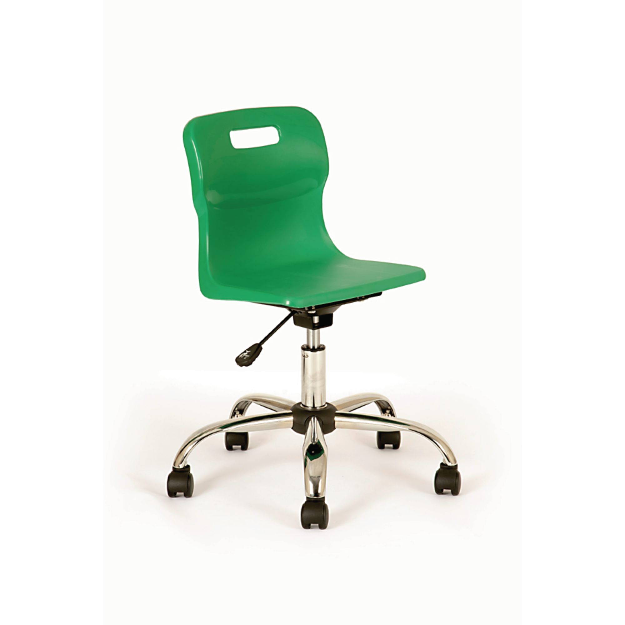 Titan Swivel Chairs - Junior - Castors Green