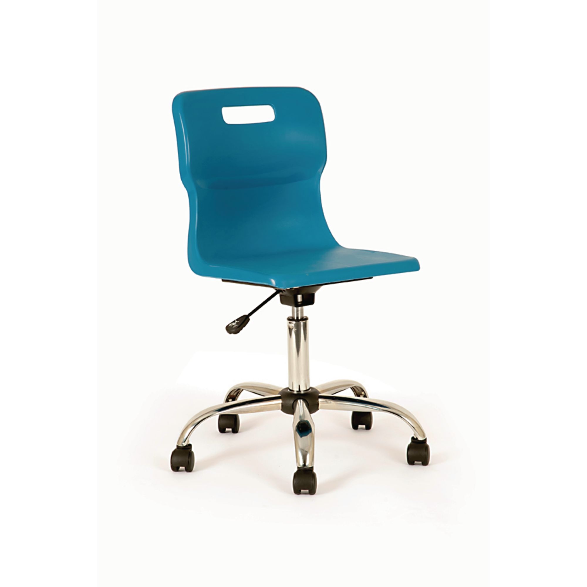 Titan Swivel Chairs - Senior - Castors Blue