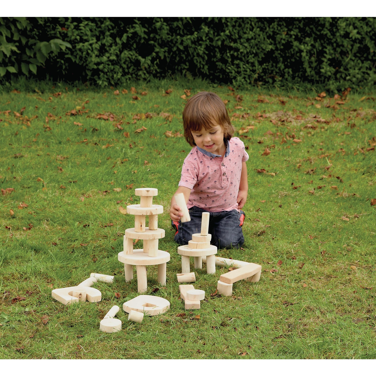 Barkless Wooden Blocks