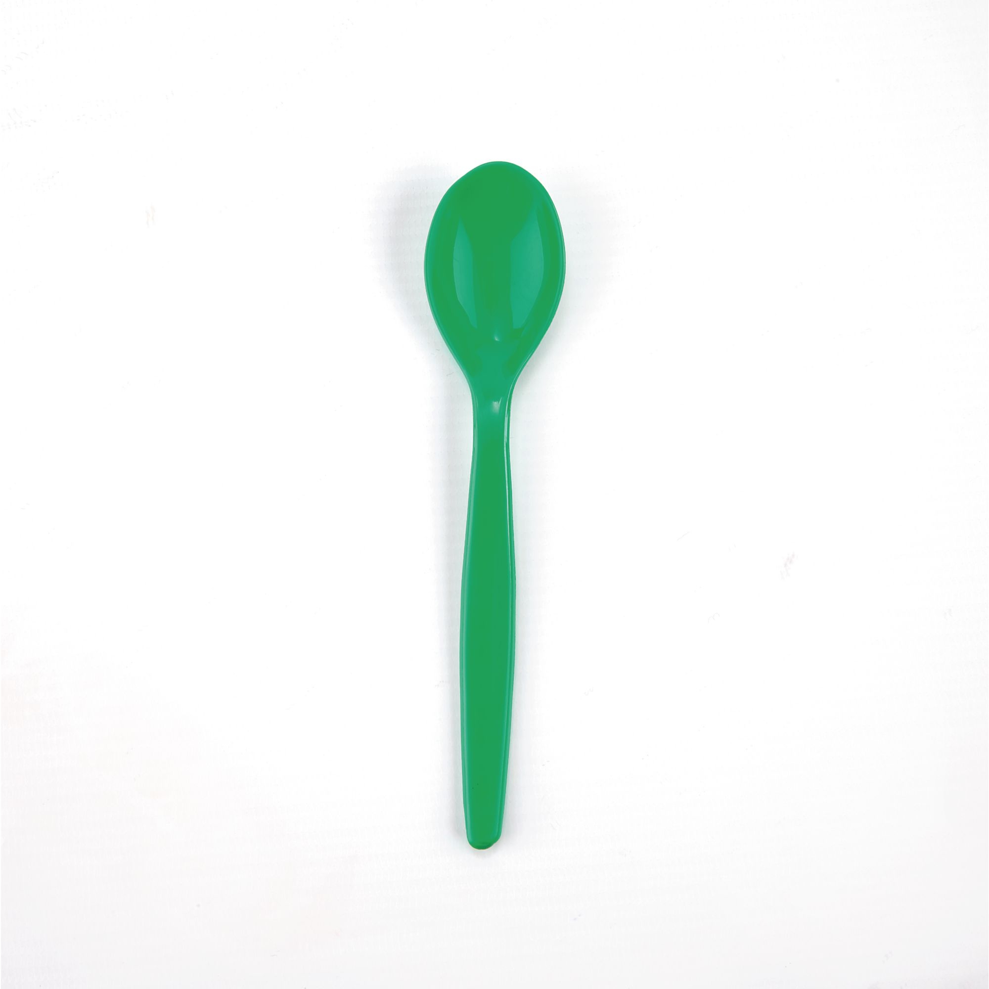 Harfield Polycarbonate Teaspoon Green (Pack of 10)