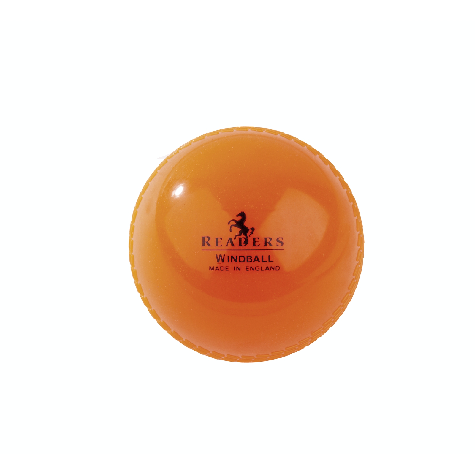 Readers Windball Cricket Ball - Orange - Junior - Each