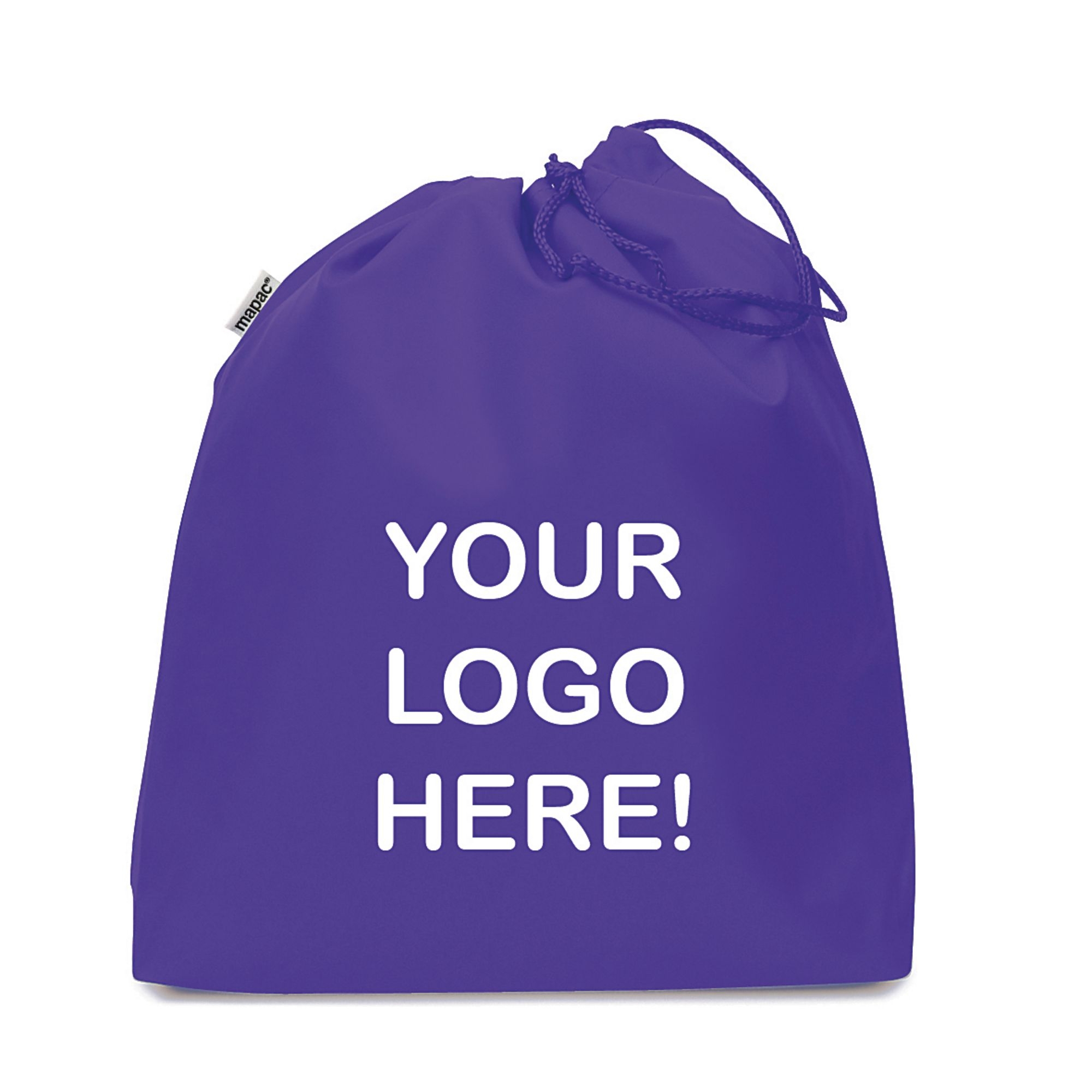 Personalised Gym Bag Purple - Pack of 25