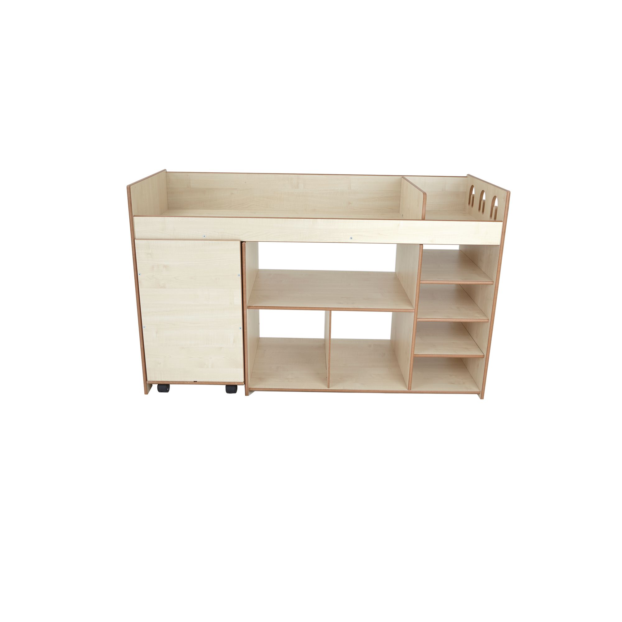 nappy changing unit with steps