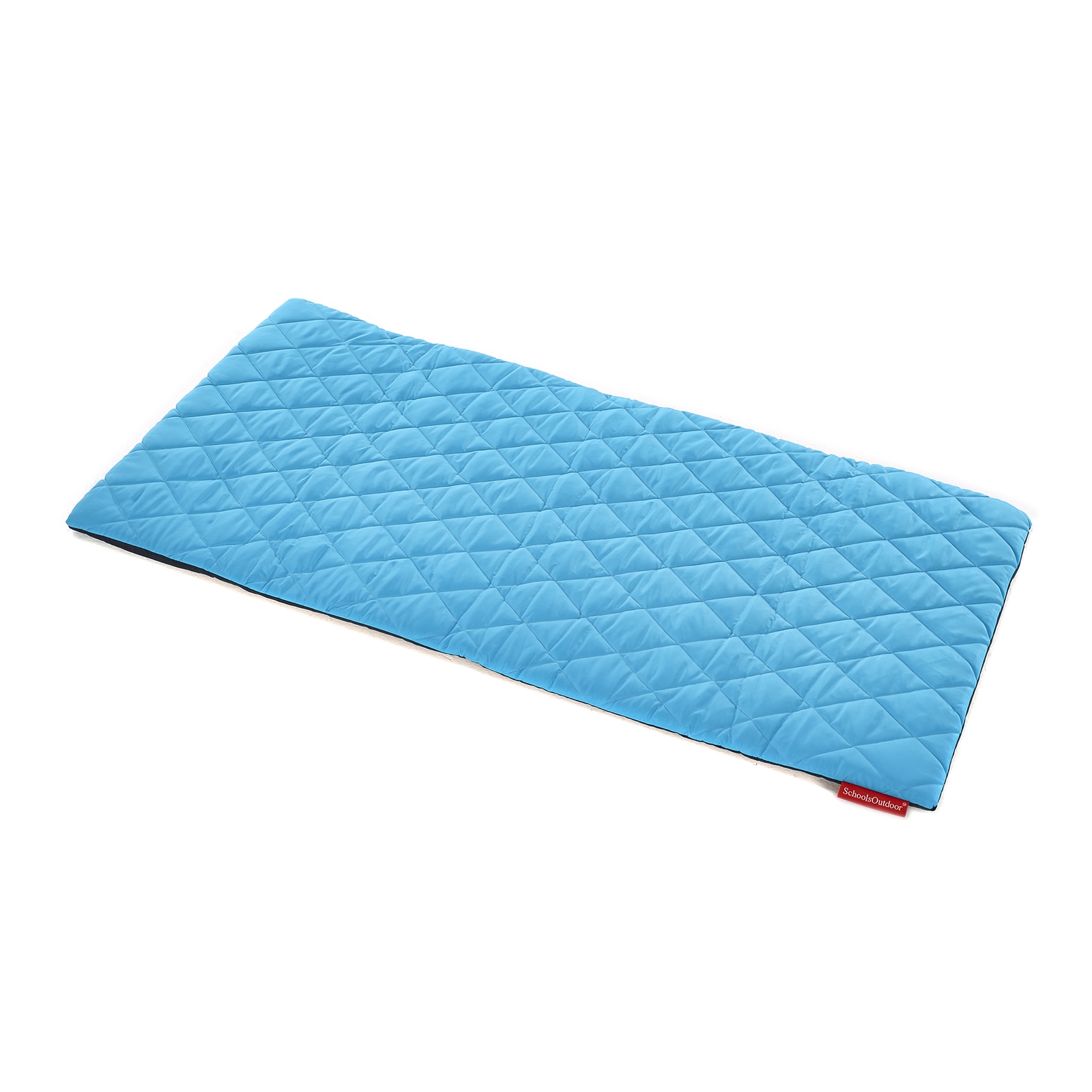 Quilted Rectangle Mat - Aqua