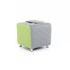 Rectangular Breakout Seat 1 Person - Grey and Lime