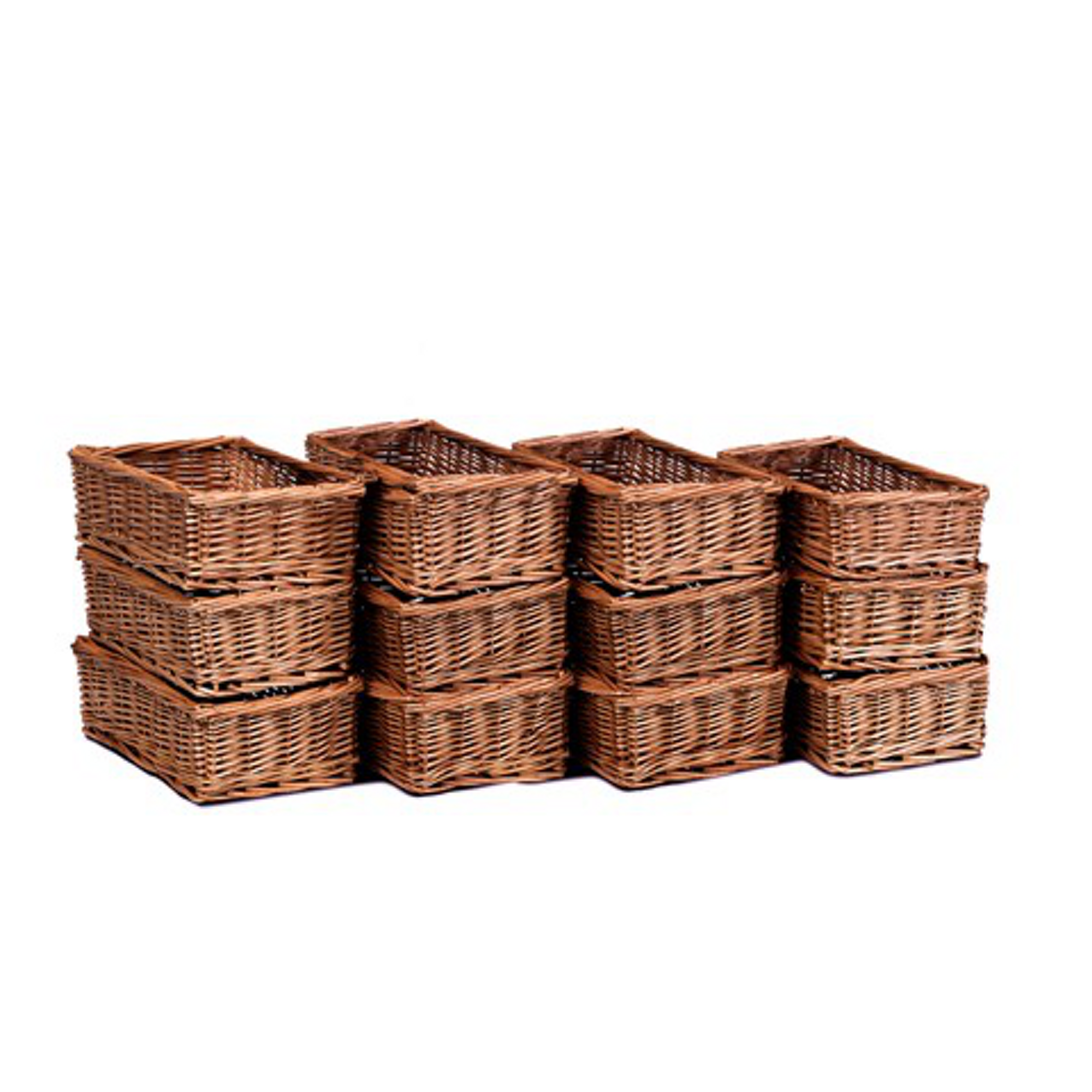 small wicker storage baskets