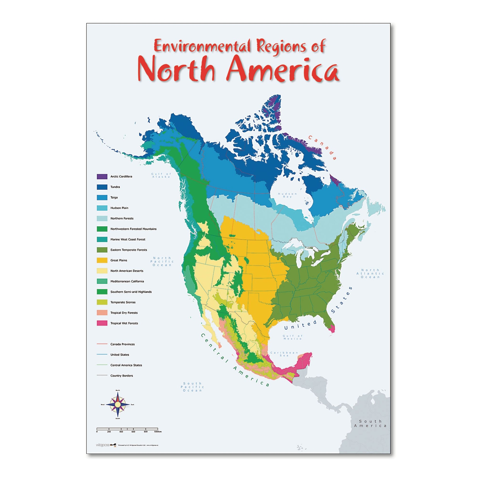 Environmental Regions Of North America