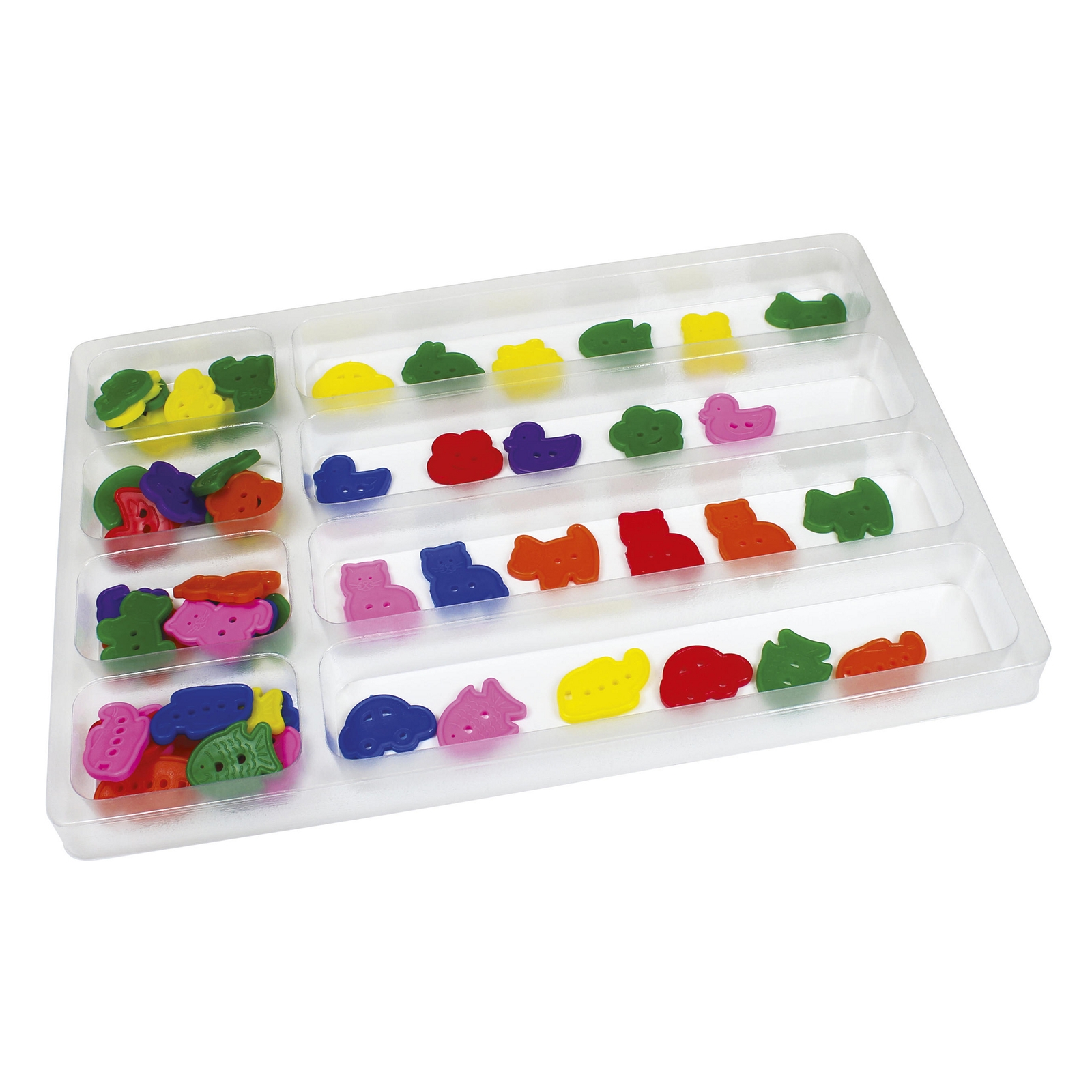 See Through Sorting Trays - Pack 3