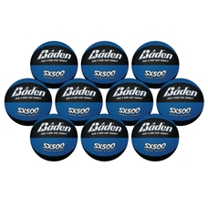 Baden SX500 Basketball - Size 5 - Blue/Black - Pack 10