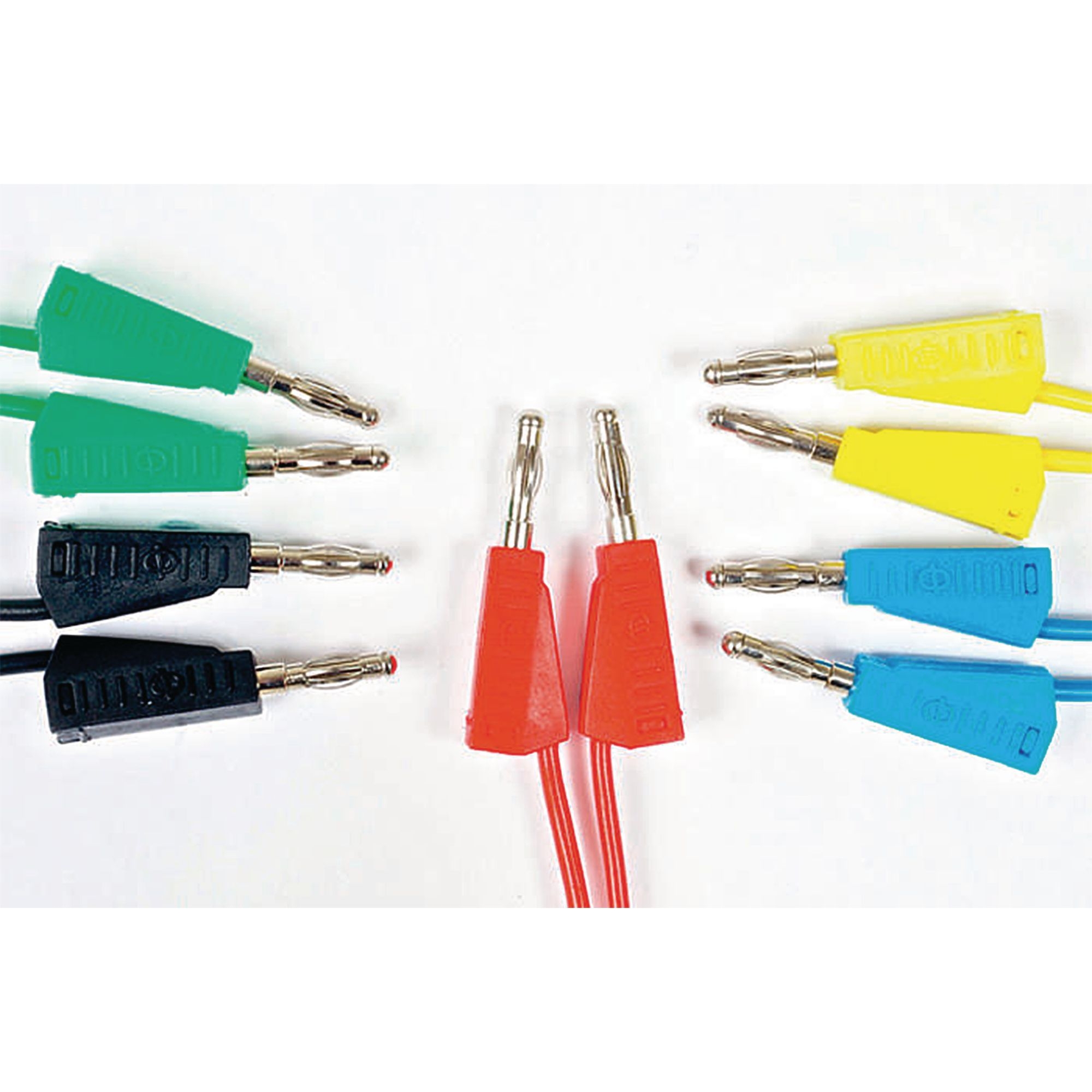 4mm Stackable Plug Lead 250mm - Green