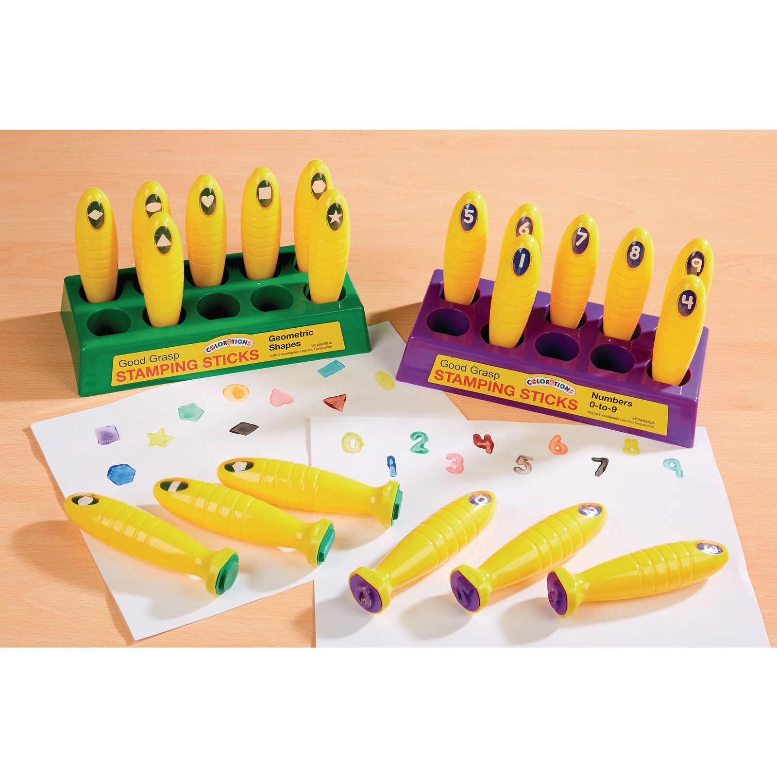Stamping Sticks Numbers - Numbers