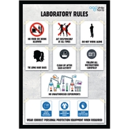 Lab Rules Poster B8R06518 Hope Education