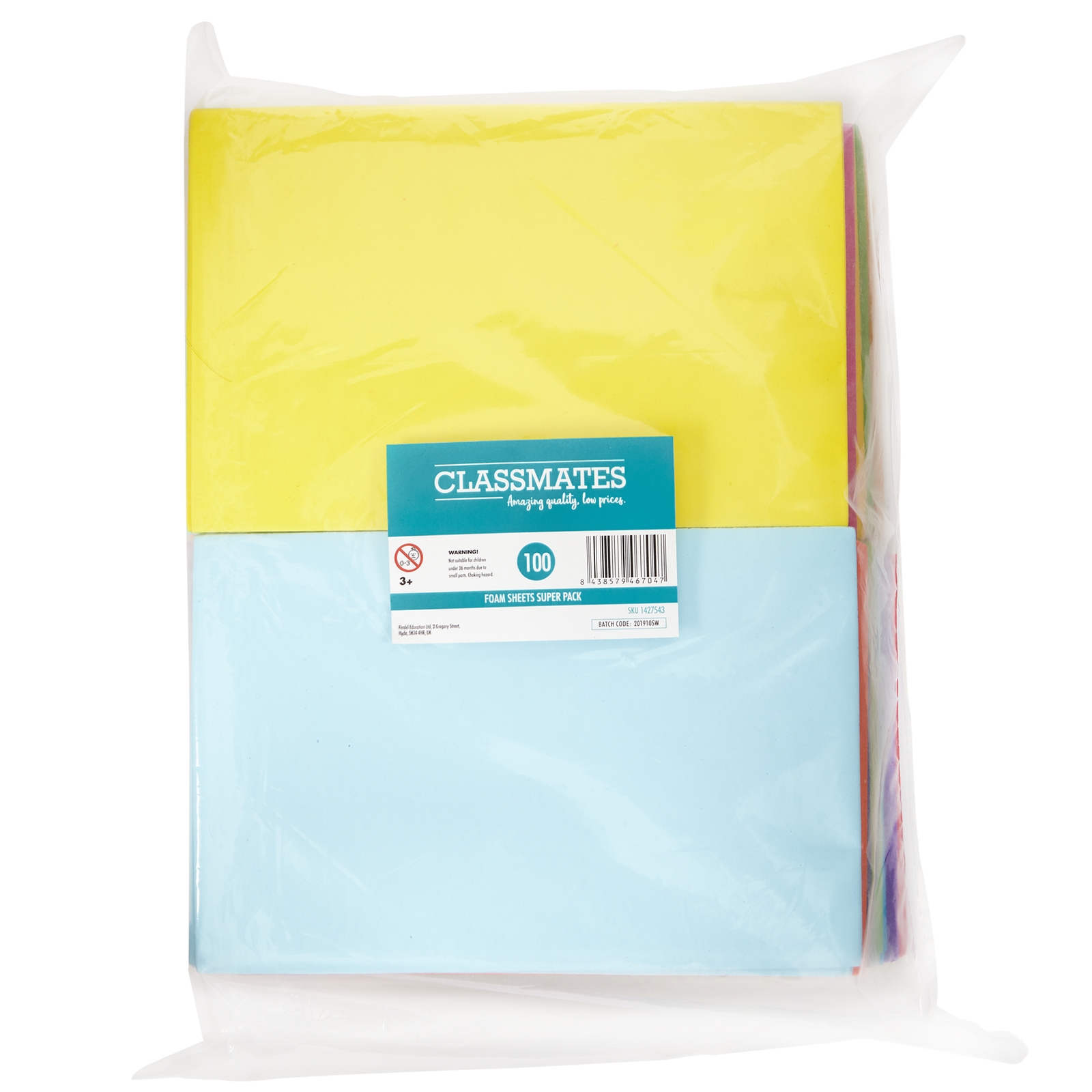 Foam Sheet Super Pack Pack of 100