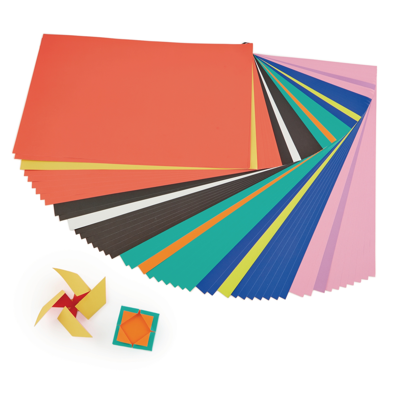 Bi-colour Recycled Card - 500 x 325mm - Assorted - Pack of 50