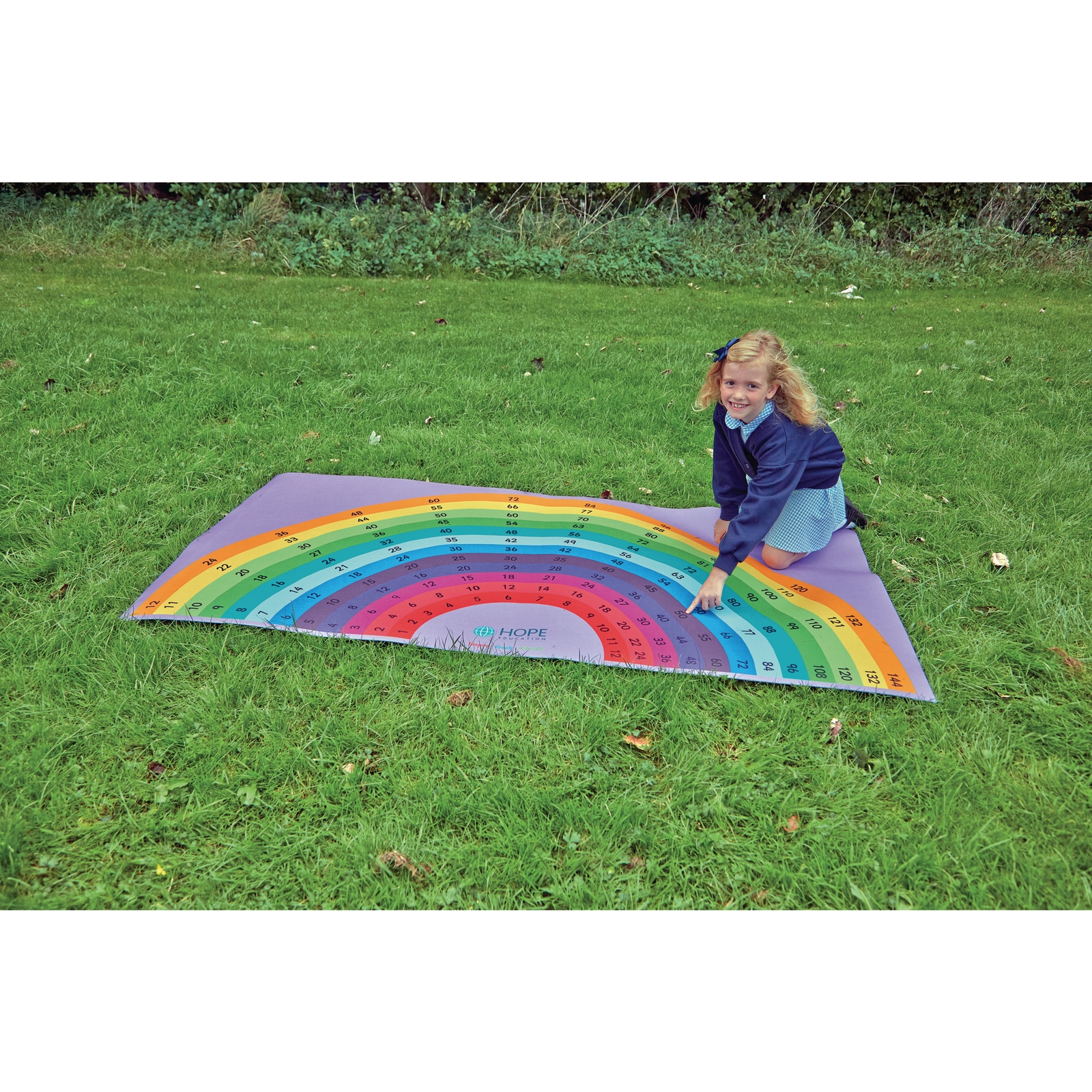 Multiplication Rainbow Mat