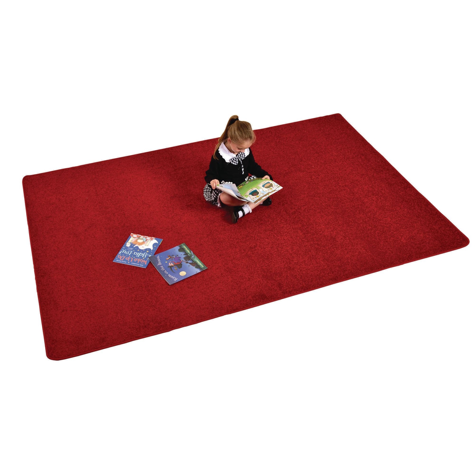 Rectangle Rug - Red