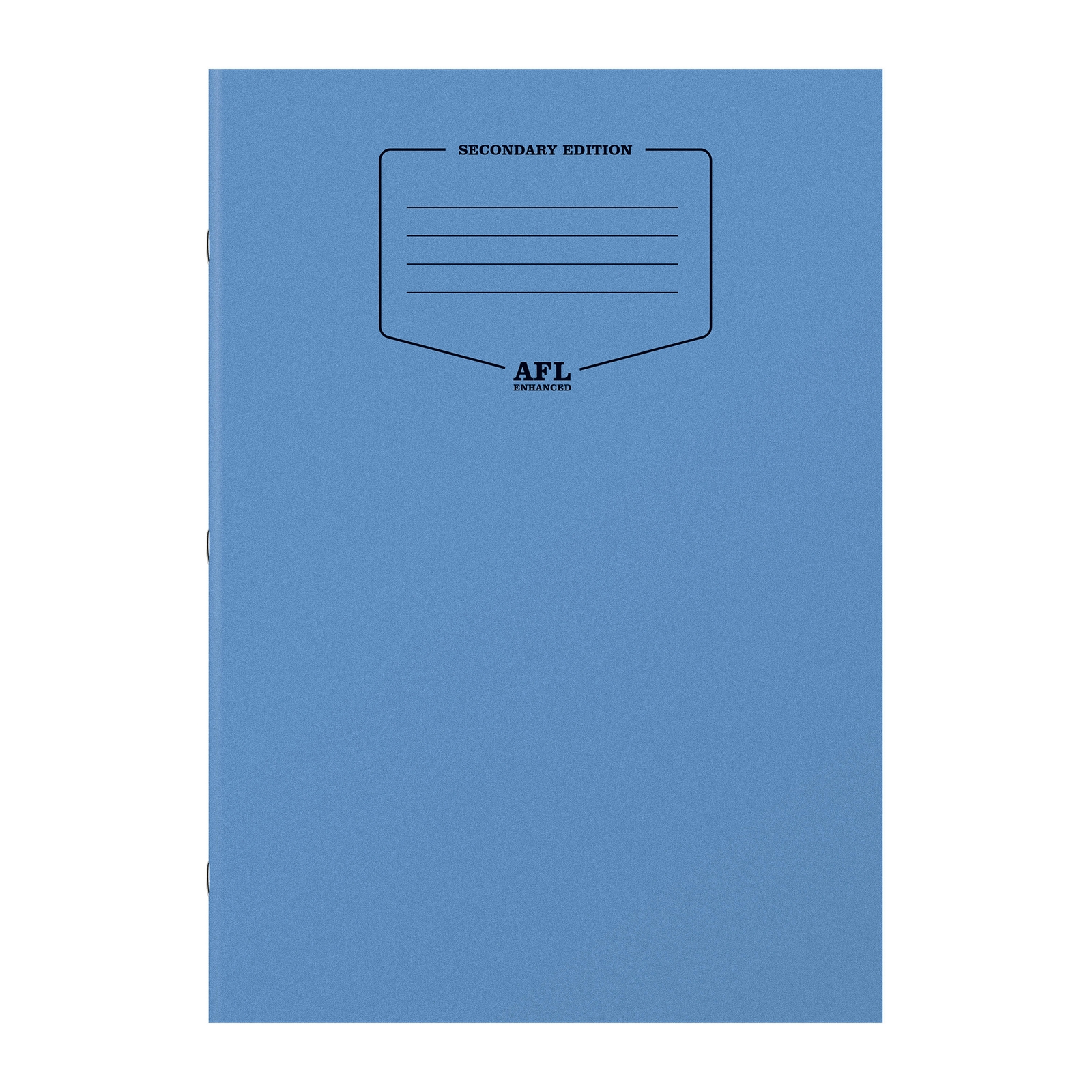 A4 AFL Enhanced Exercise Books  - Blue