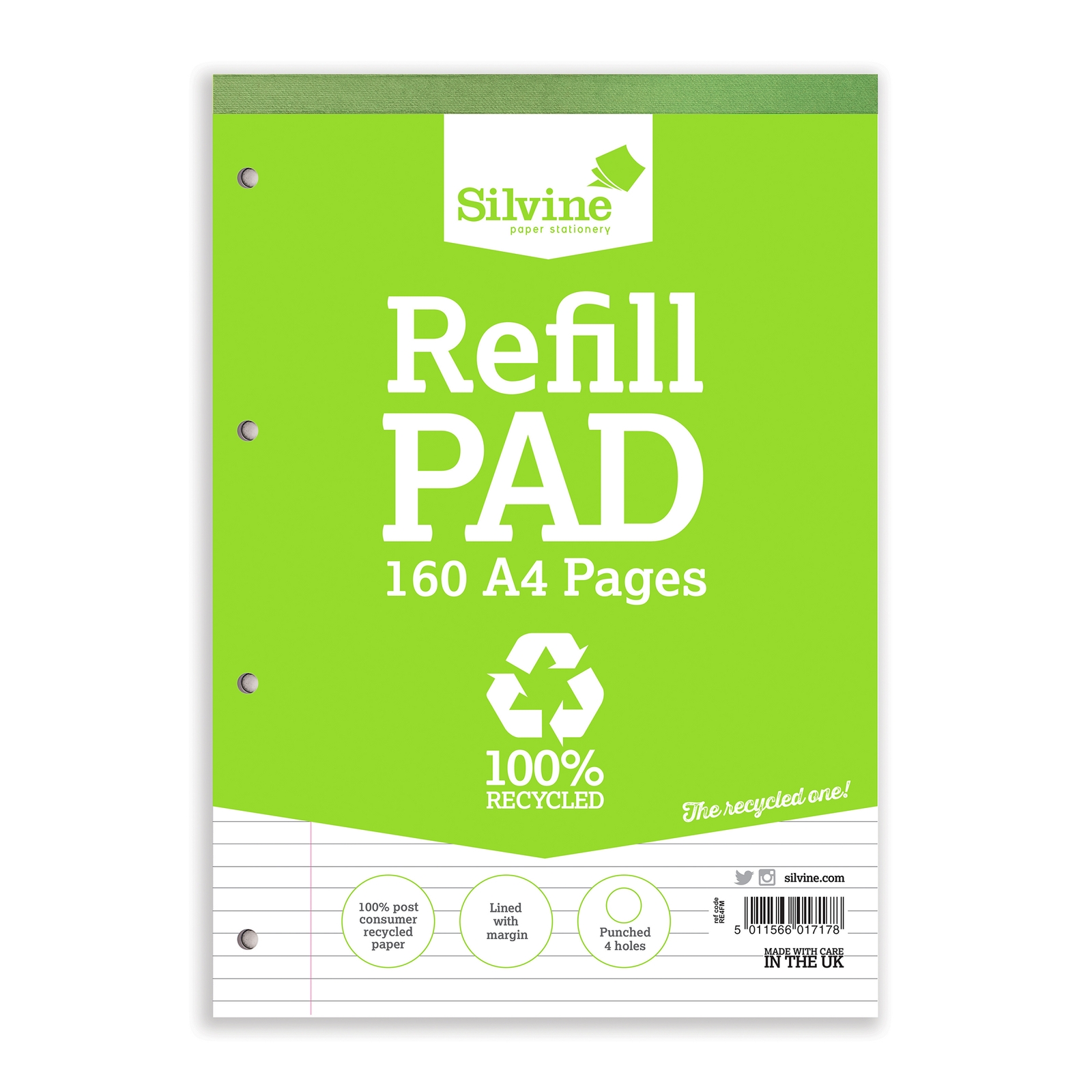 A4 Recycled refill pad