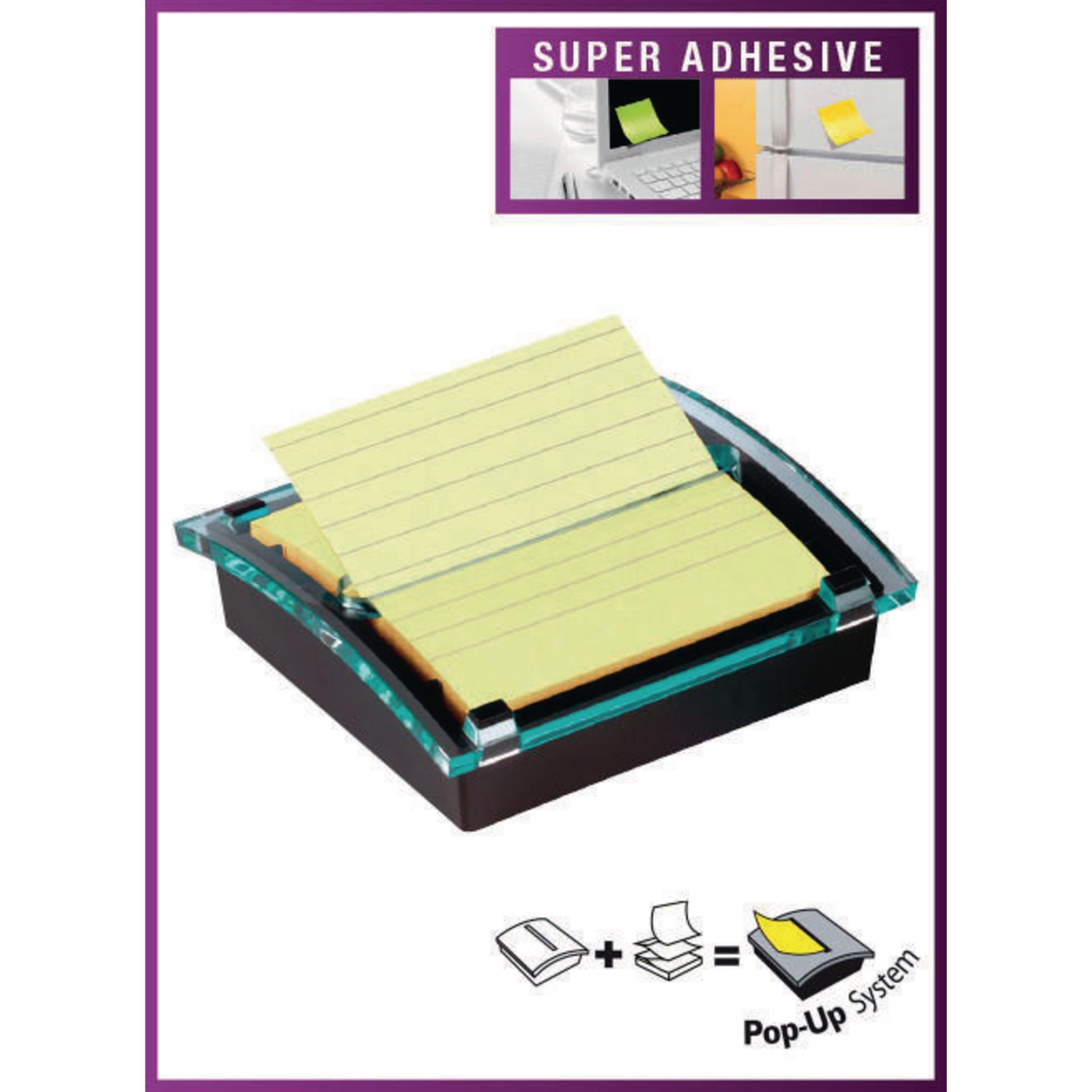 Large Format Lined Post-it With Dispense