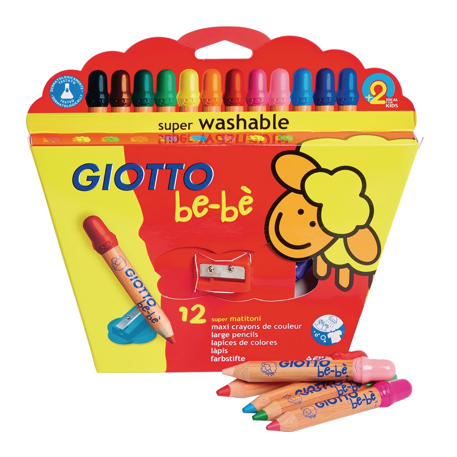 Giotto Bebe Super Large Pencils